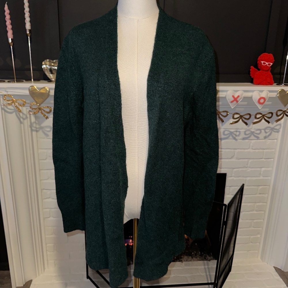 Madewell Green Cardigan